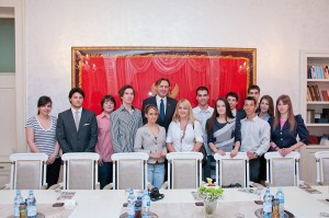 Alumni visit Parliament and meet with Speaker of the Parliament, Montenegro