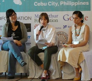 sm Panel on social movements and social media at 2015 Citizen Media Summit in Cebu, Philippines