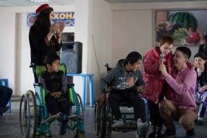 Navruz celebration in orphanage for disables in Hispr