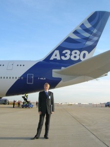 Photo with the plane, Sergey