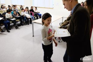 Kazakhstan North. Astana. Graduation ceremony of children from families with needs