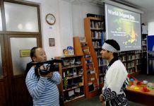 World Origami Day at the Baku American Center