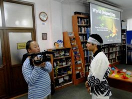 World Origami Day at the Baku American Center