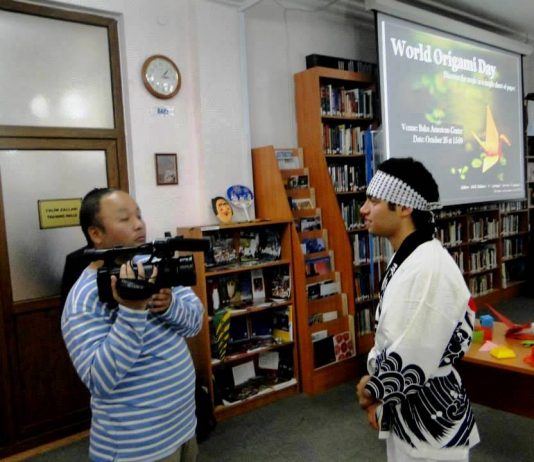 World Origami Day at the Baku American Center