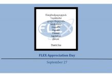 FLEX Appreciation Day- September 27