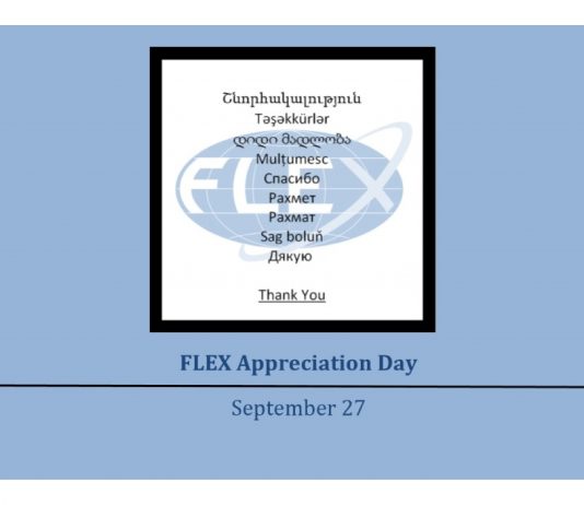 FLEX Appreciation Day- September 27