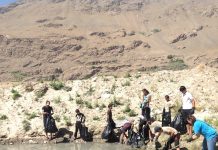 River Side Clean Up in Khorog, Tajikistan