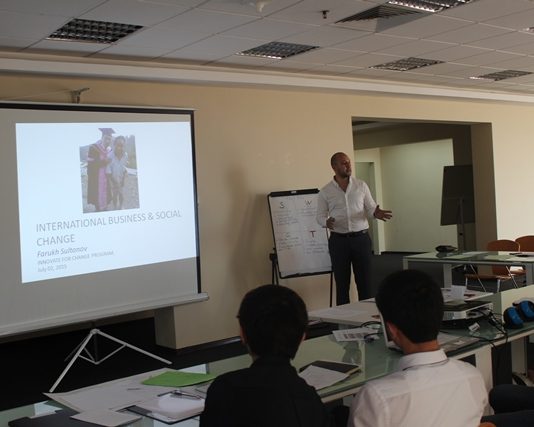 Innovate for Change Conference in Dushanbe, Tajikistan