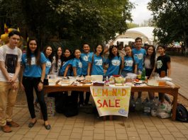 Lemonade Sale in Seven Cities of Kazakhstan.