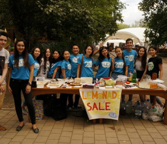 Lemonade Sale in Seven Cities of Kazakhstan.