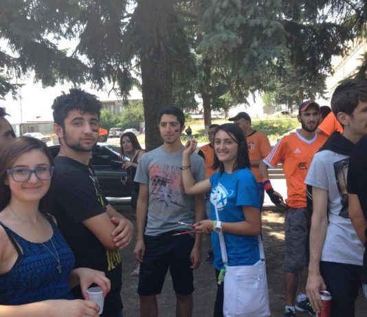 Football Fundraising in Gyumri, Armenia