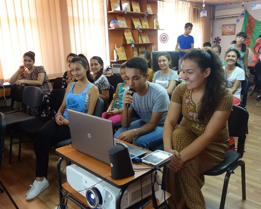American Culture Oasis in Mary, Turkmenistan