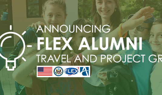 Announcing the Opening of the 2018-2019 FLEX Alumni Grant Application Season