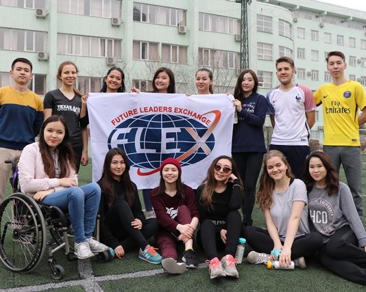 FLEX Alumni in South Kazakhstan Use Sports to Learn