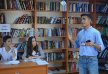 FLEX Alumni from Turkmenistan Implement Toastmasters International Project
