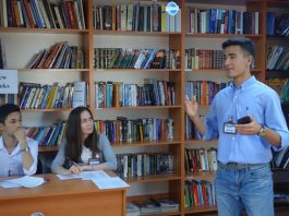 FLEX Alumni from Turkmenistan Implement Toastmasters International Project