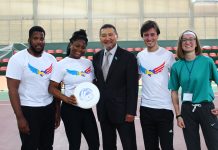 First Ultimate Frisbee Tournament in Karaganda, Kazakhstan