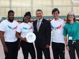 First Ultimate Frisbee Tournament in Karaganda, Kazakhstan