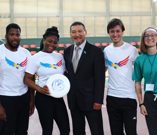 First Ultimate Frisbee Tournament in Karaganda, Kazakhstan