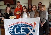 Reverse Trick or Treating with FLEX Alumni Lithuania