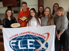 Reverse Trick or Treating with FLEX Alumni Lithuania