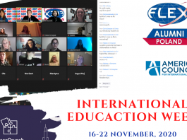 A Look Back at how FLEX Alumni in Poland Celebrated 2020 International Education Week