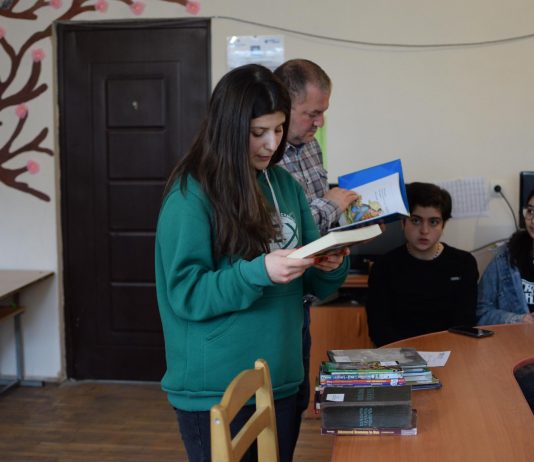 English Book Drive for Students in Tavush