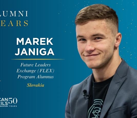 American Councils Highlights Marek Janiga ’22