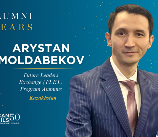 American Councils Highlights Arystan Moldabekov ’07