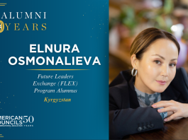 American Councils Highlights Elnura Osmonalieva ’99