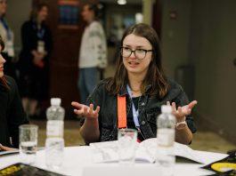 Lisa Glybchenko ’13 Promotes Peace Through Art and Technology